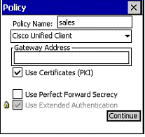 movianVPN for Pocket PC