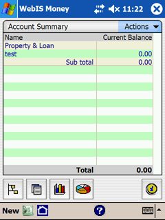 WebIS Money for Pocket PC