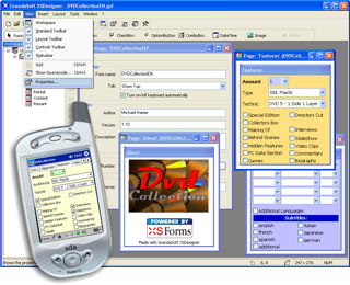 GrandaSoft XSDesigner and XSForms for Pocket PC in Version 1.50