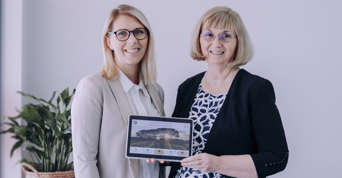 Kiwi company Kitcal launches easy-to-use tablet for seniors to stay socially connected