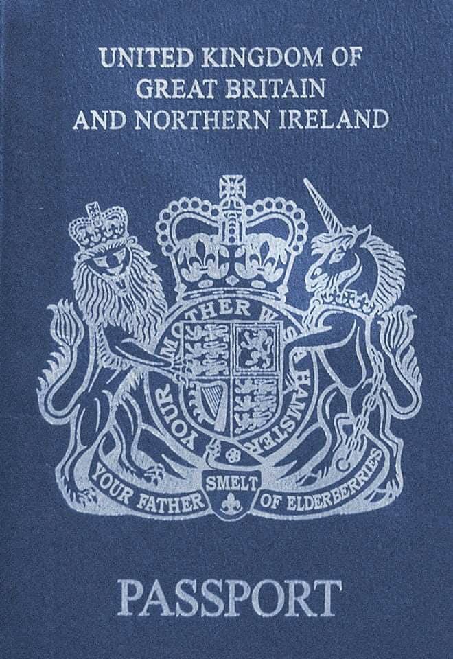 The new UK passport