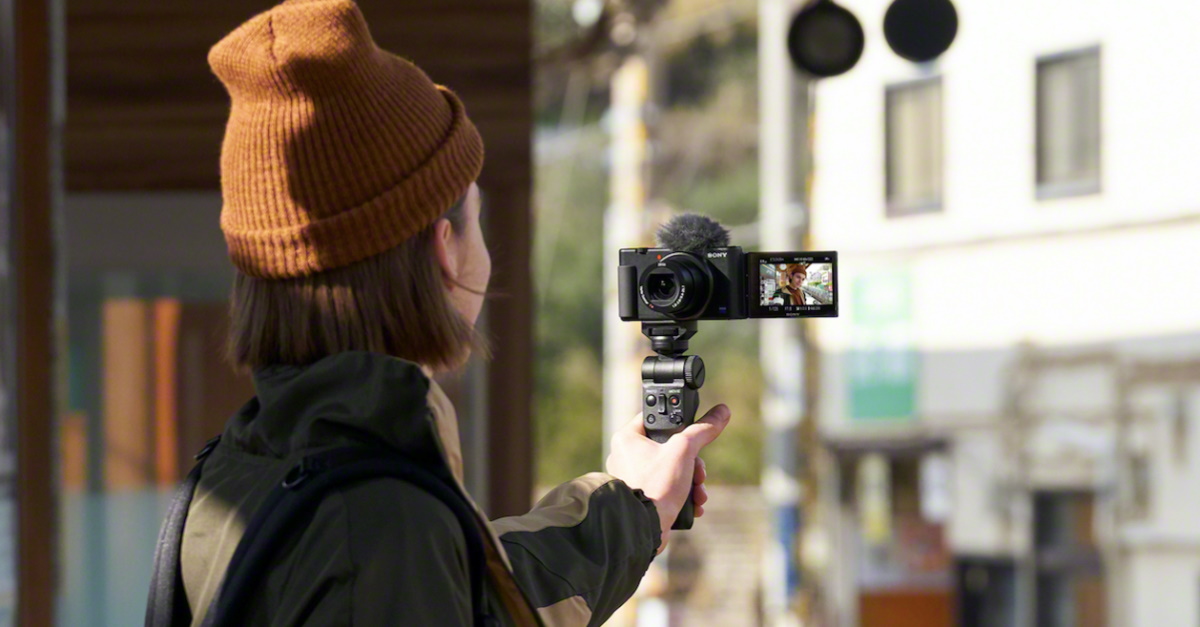 Sony introduces the digital camera ZV-1 for content creators