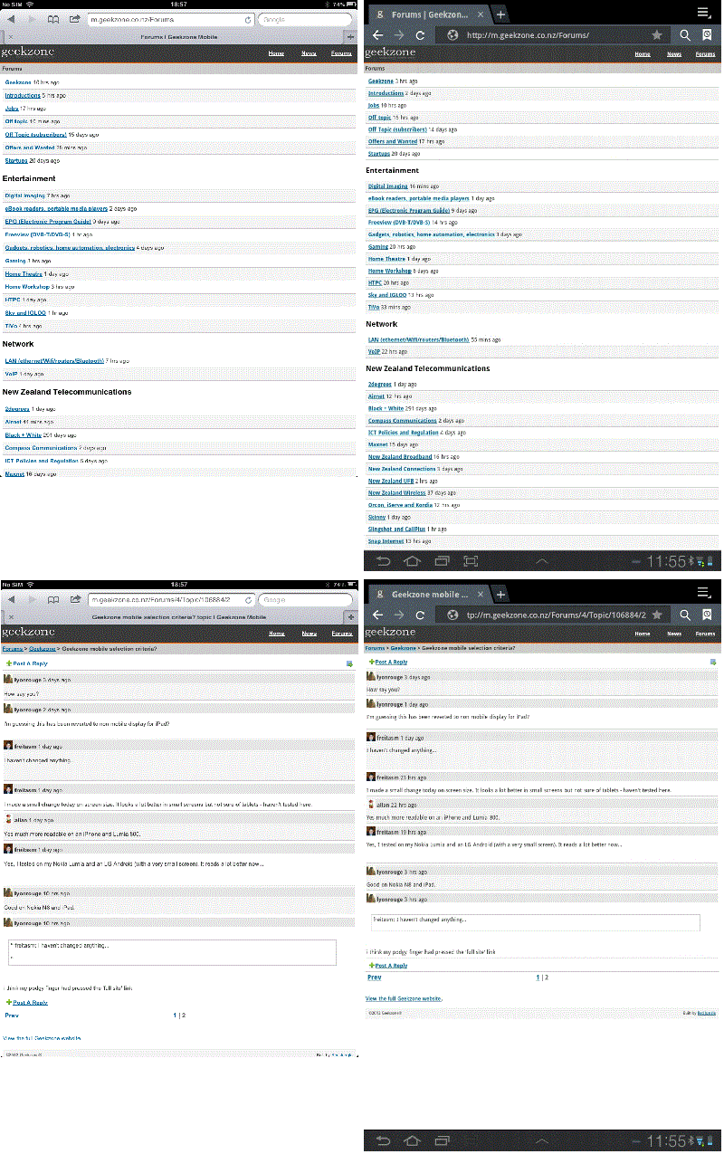 iPad left v Tab right