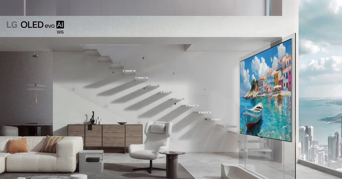 LG Unveils the Wallpaper TV