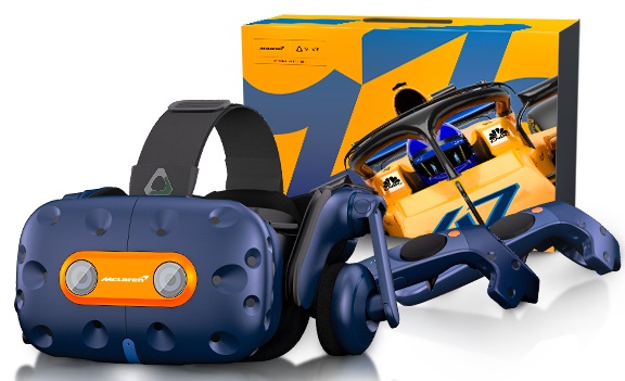 HTC Vive and McLaren announce release of limited edition Vive Pro headset