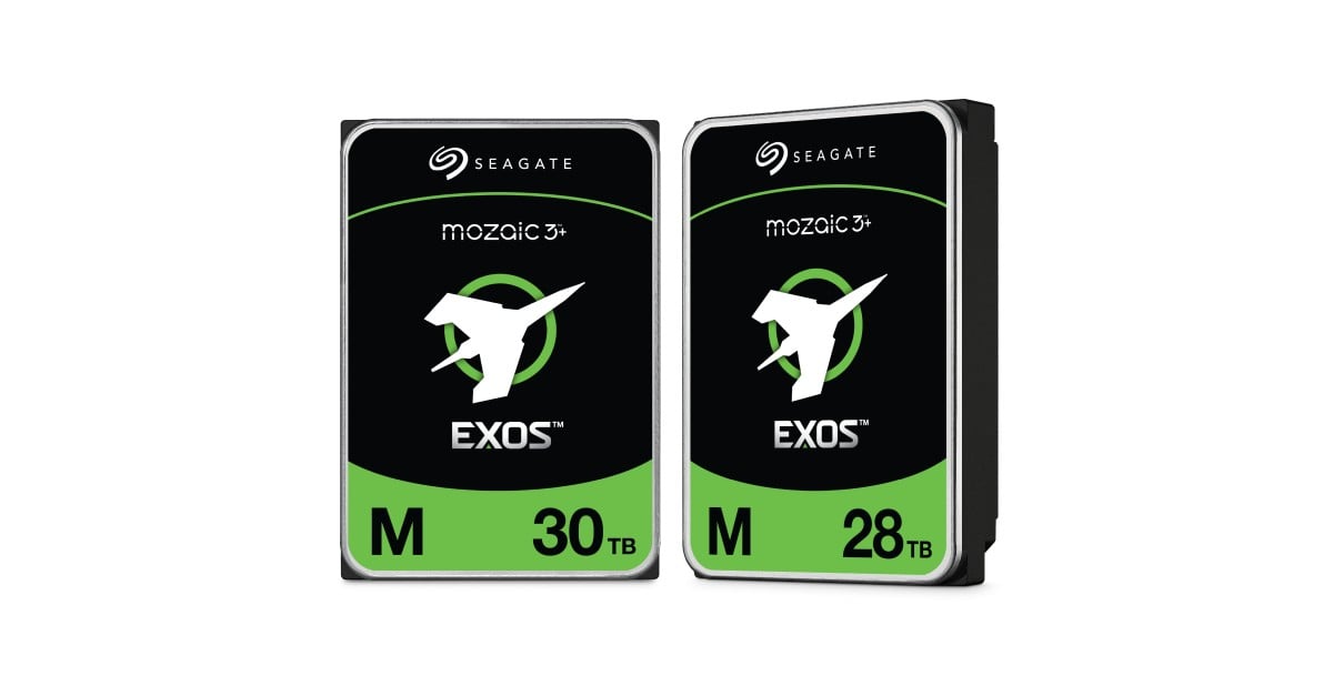 Seagate Ships 30TB Drives