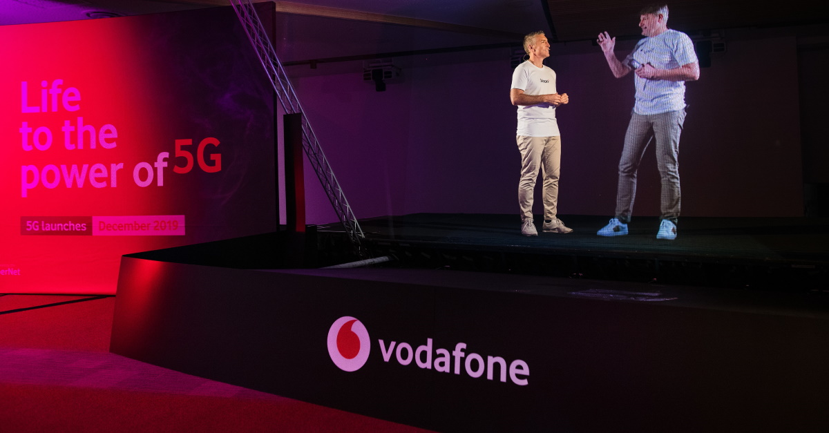 Vodafone 5G launch marks day one of new ownership