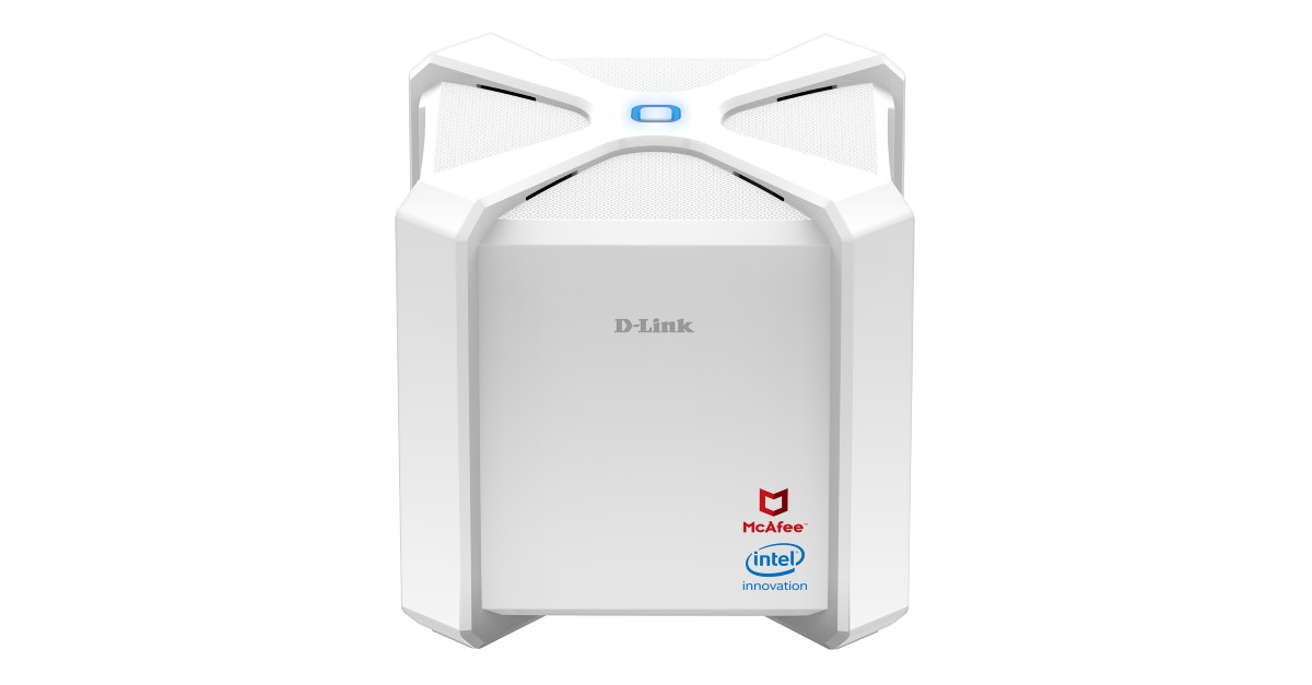 D-Link ANZ launches D-Fend AC2600 Wi-Fi Router Protected by McAfee