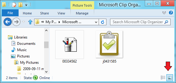 win8 list change buttons
