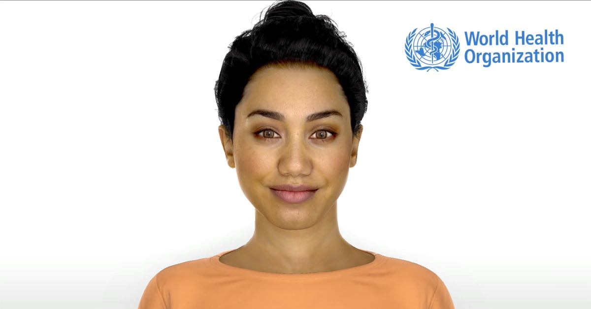 Soul Machines joins forces with the World Health Organization