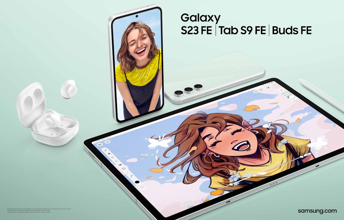 Samsung Introduces Galaxy S23 FE, Galaxy Tab S9 FE and Galaxy Buds FE