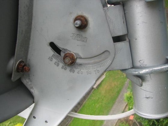 Sky Dish Angle