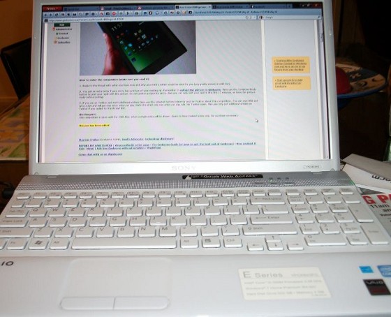vaio laptop
