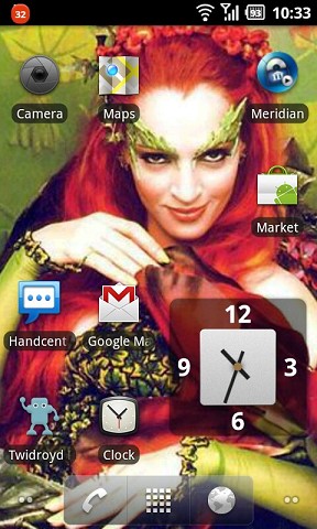 Poison Ivy Home screen