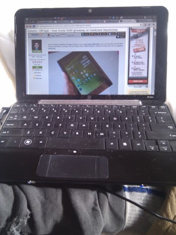 My ooooooold netbook