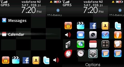 My BB Today screen