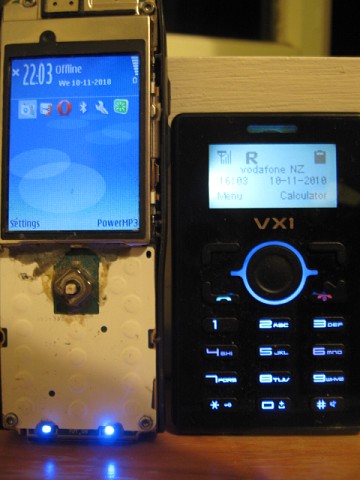 Nokia E50 + Bluechip VX1