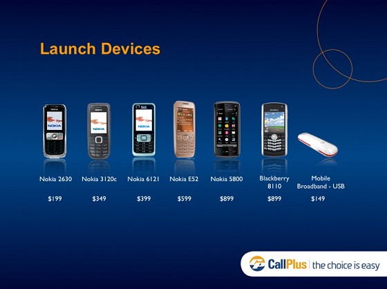 Callplus launch devices