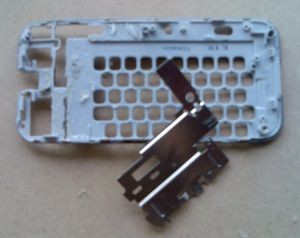 The subframe components: separated