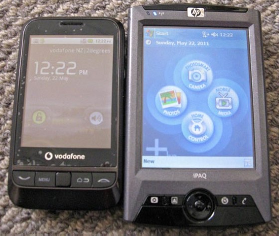 Android 2.3 or Windows Mobile 2003SE