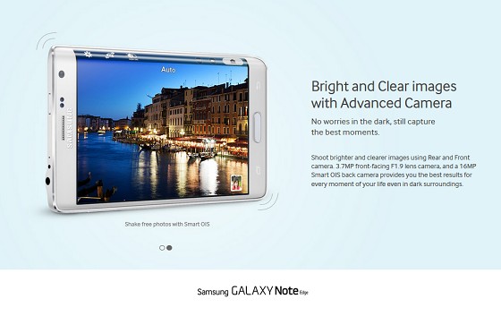 note edge