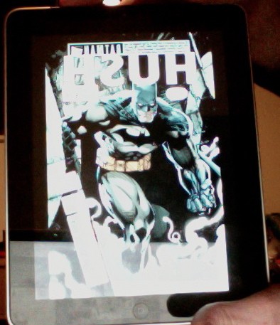 hush comic on my ipad