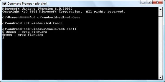 adb shell