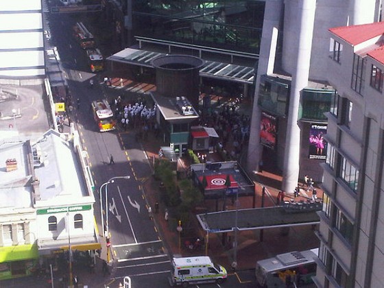 Sky Tower evacuated