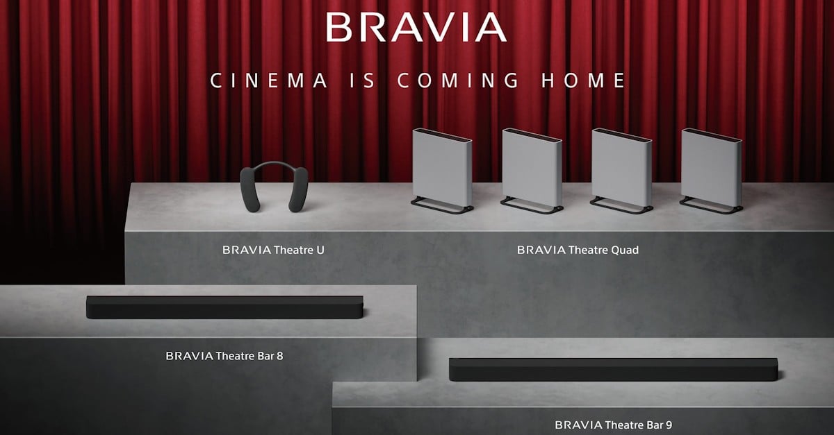 Sony Introduces Brand-New Range of BRAVIA Theatre Home Audio Products