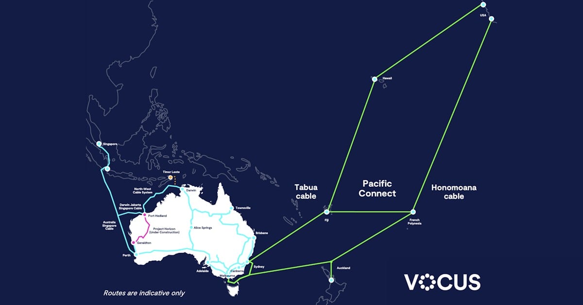 Vocus and Google sign contracts to deliver Pacific Connect