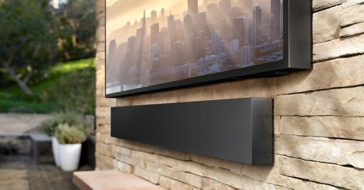 Samsung takes home entertainment outdoor with new lifestyle TV and soundbar