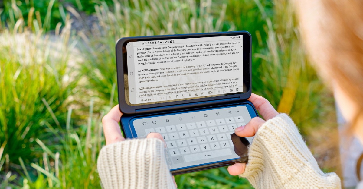 LG Electronics begins distributing the G8X THINQ