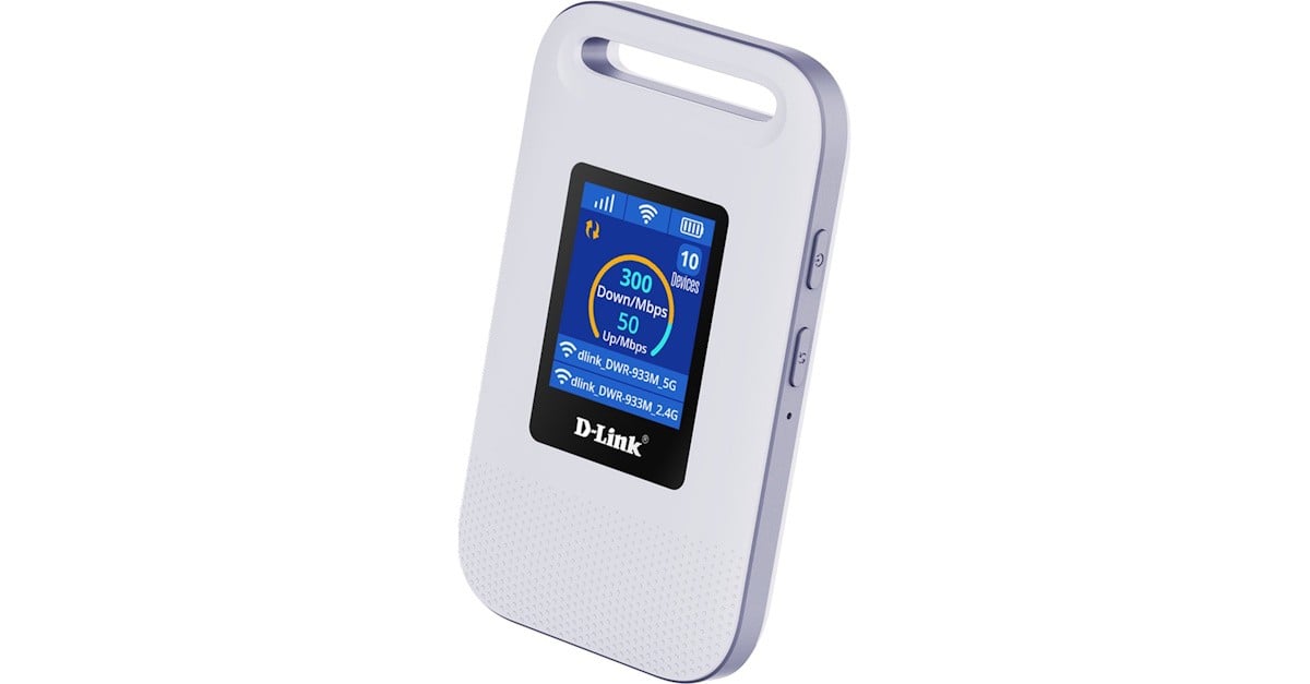 D-Link 4G+ Cat6 Wi-Fi 6 DWR-933M Mobile Hotspot Review