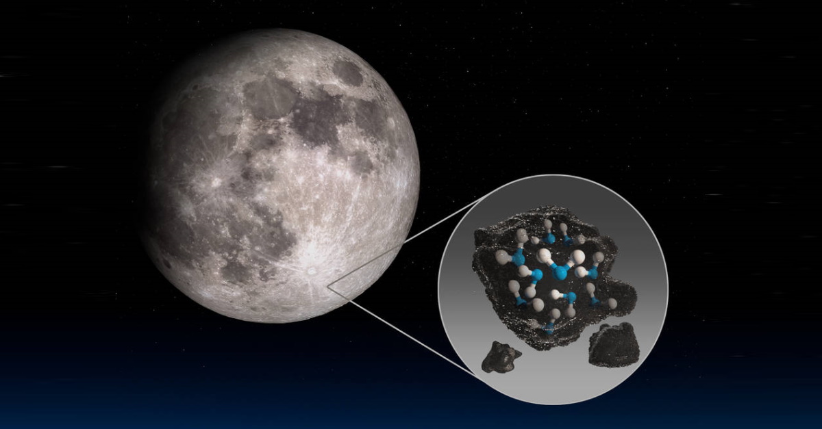 NASA discovers water on sunlit surface of Moon