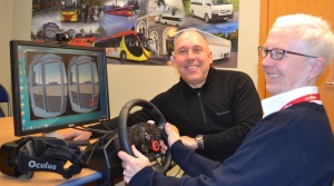Christchurch Red Bus drivers use virtual reality driving simulator for training