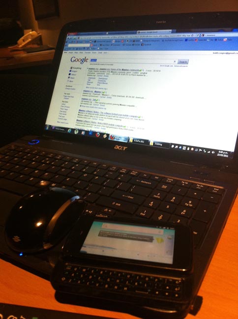 acer and nokia n900