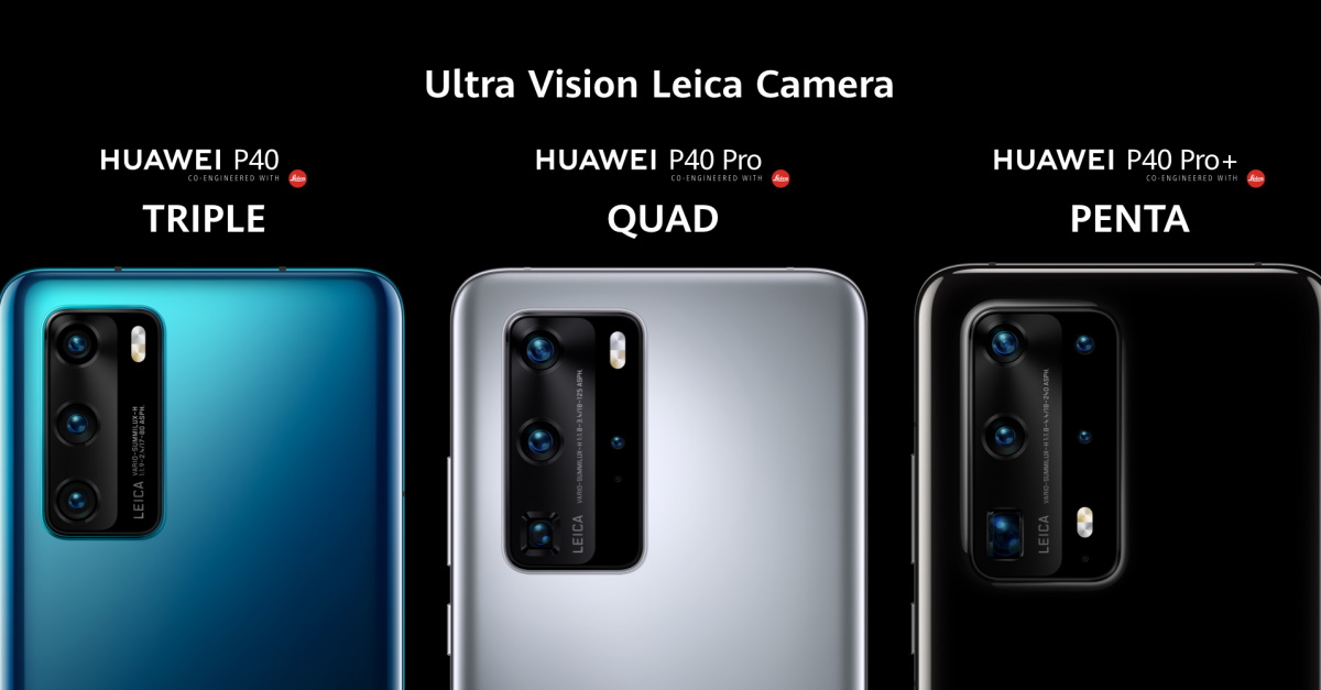 Huawei introduces the P40 Series of Android-based smartphones