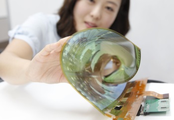 LG Display unveils 18-inch flexible and transparent OLED panels
